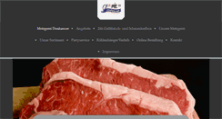 Desktop Screenshot of metzgerei-donhauser.de